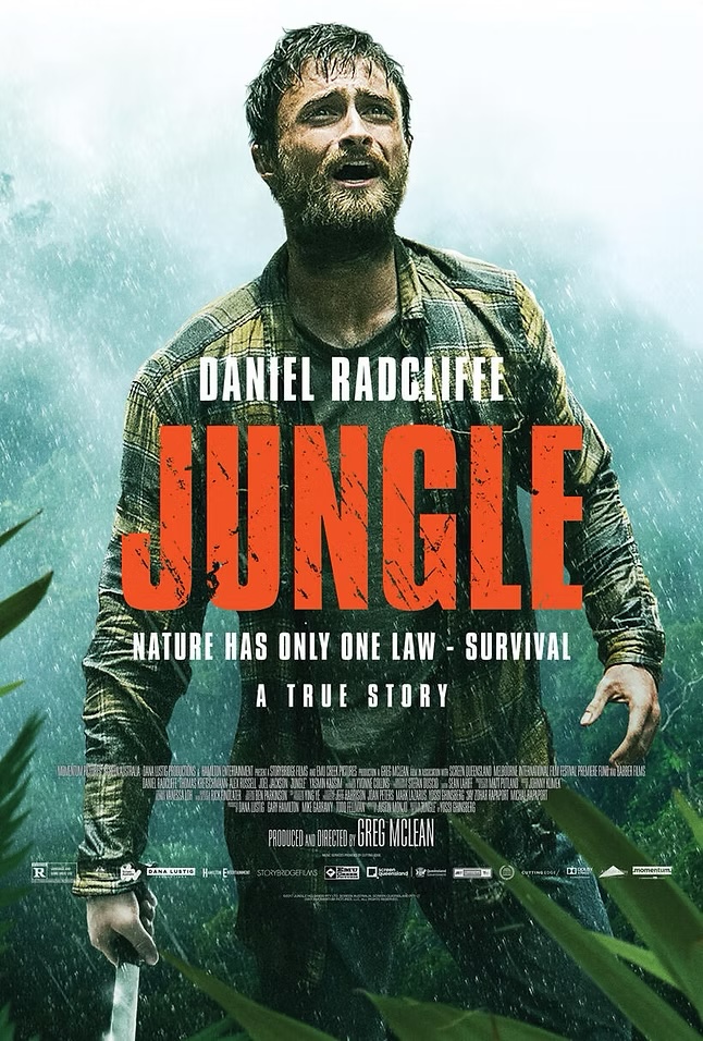 Jungle — the film starring Daniel Radcliffe