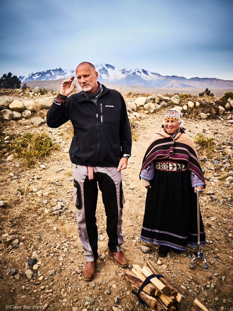 Yossi Ghinsberg in the Andes